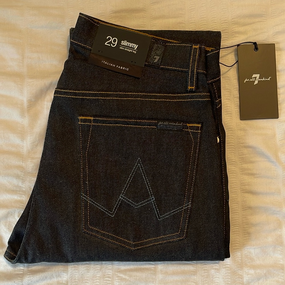 Men’s Seven 7 For All Mankind Slimmy Blue Jeans